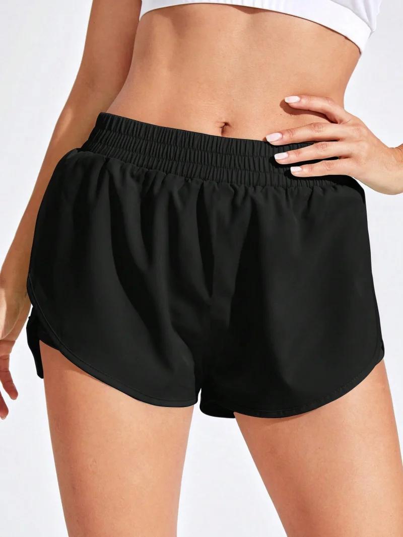Shorts de Yoga élastiques pour femmes, Leggings courts d'entraînement, de Fitness, de course, de Spo