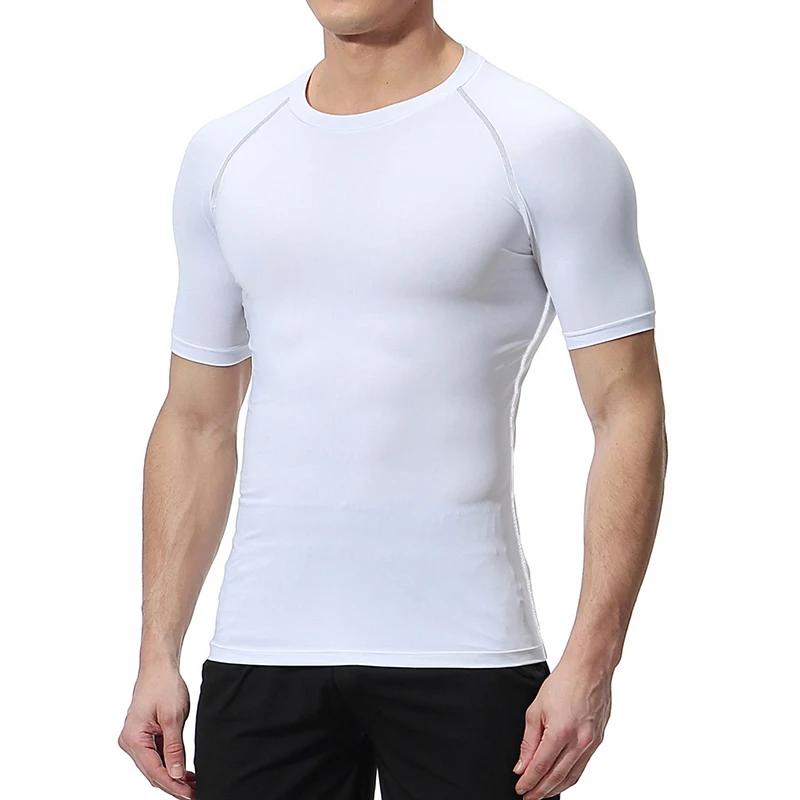 Chemises de Compression imprimées poignard pour hommes, t-shirt athlétique à séchage rapide, hauts a