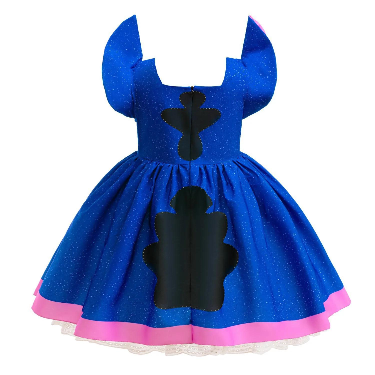 Robe fille dessin animé Disney point film robe Cosplay Costume scène Performance Halloween carnaval
