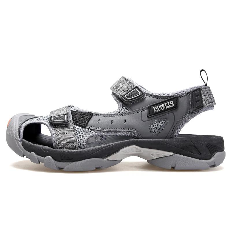 Sandales été respirantes hommes HUMTTO - Chaussures randonnée extérieur plage camping pêche
