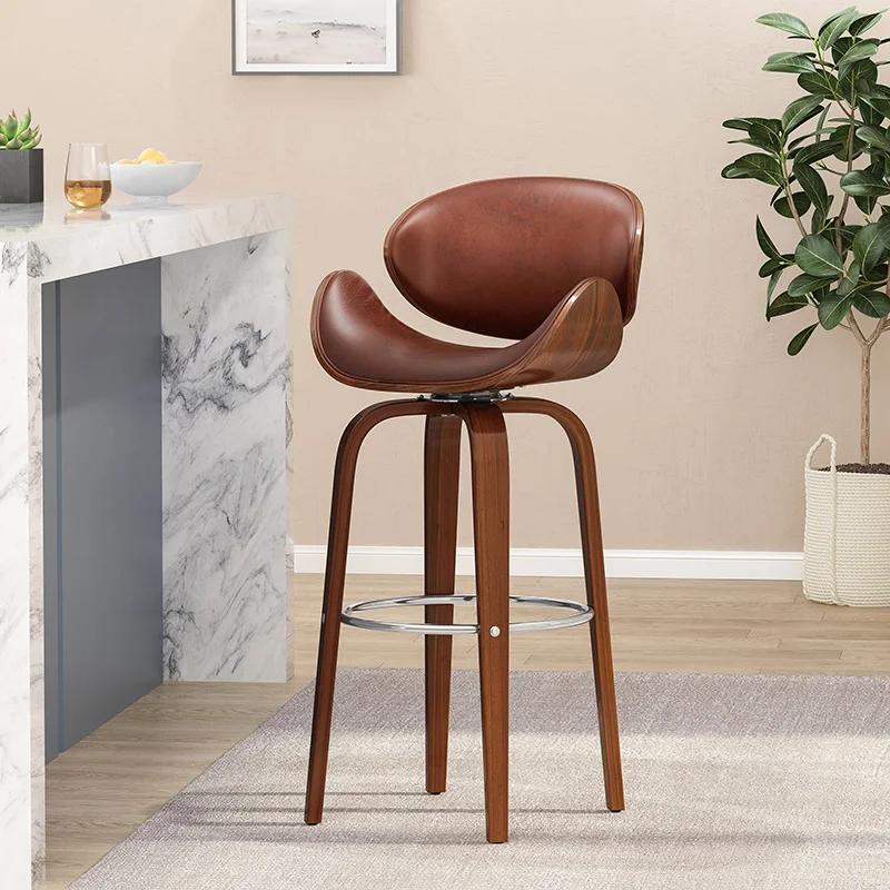 Tabouret de Bar à Comcussion Monté, 30 Pouces, Style Moderne du Milieu du Siècle, Brochure + CRACK