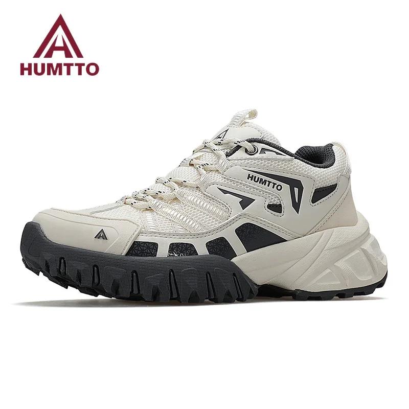 Chaussures de sport anti-aldes HUMTTO pour femme - Bottes de randonnée hiver design luxe extérieur