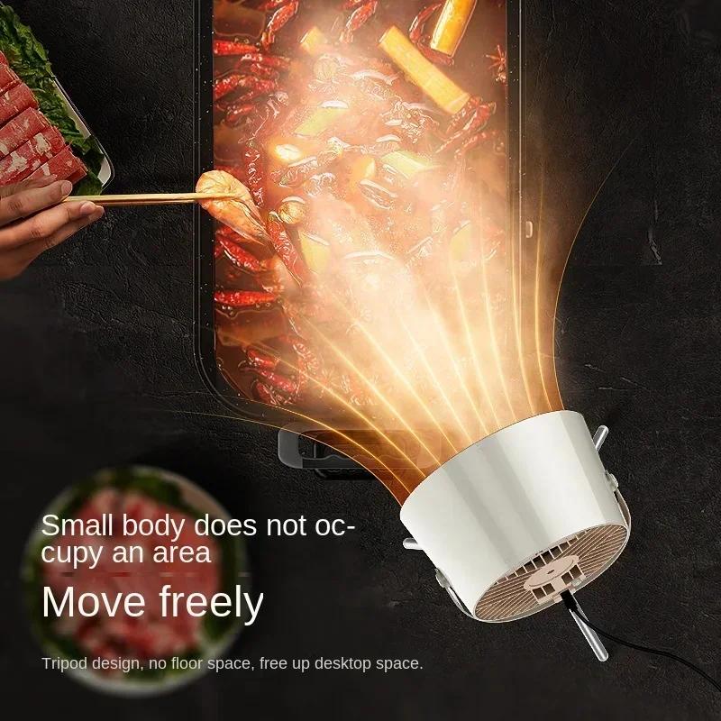 Nouvelles hottes de bureau USB, ventilateur d'extraction Portable alimenté par USB, petite hotte de