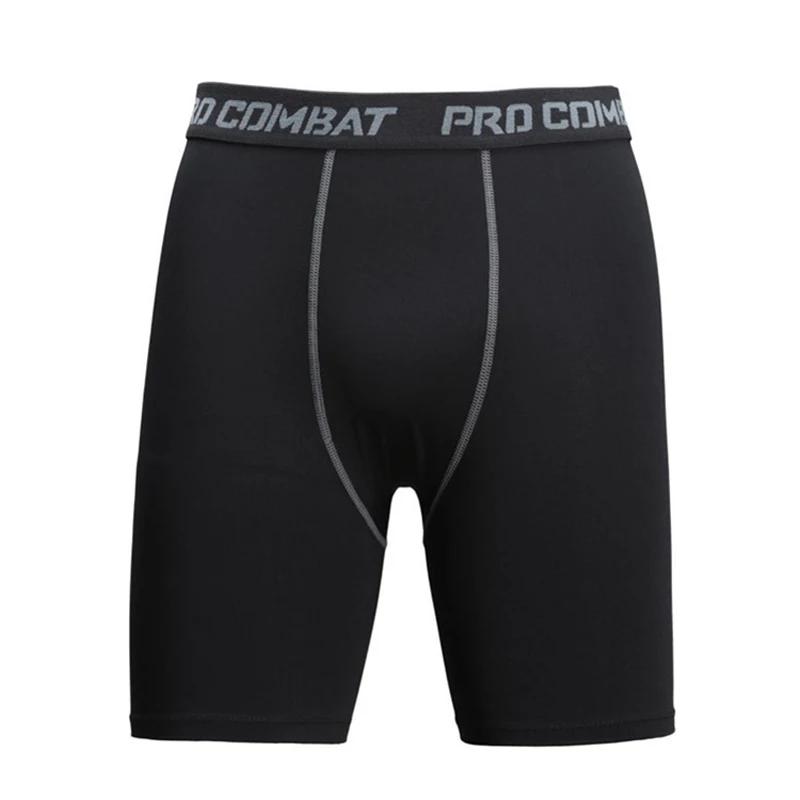Leggings de basket-ball course à pied homme compression séchage rapide sous-vêtements cinq points