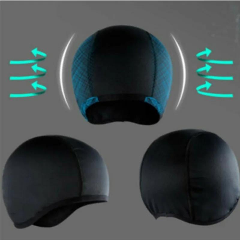 Casquette de cyclisme respirante pour hommes et femmes, casque intérieur d'été, séchage rapide, chap