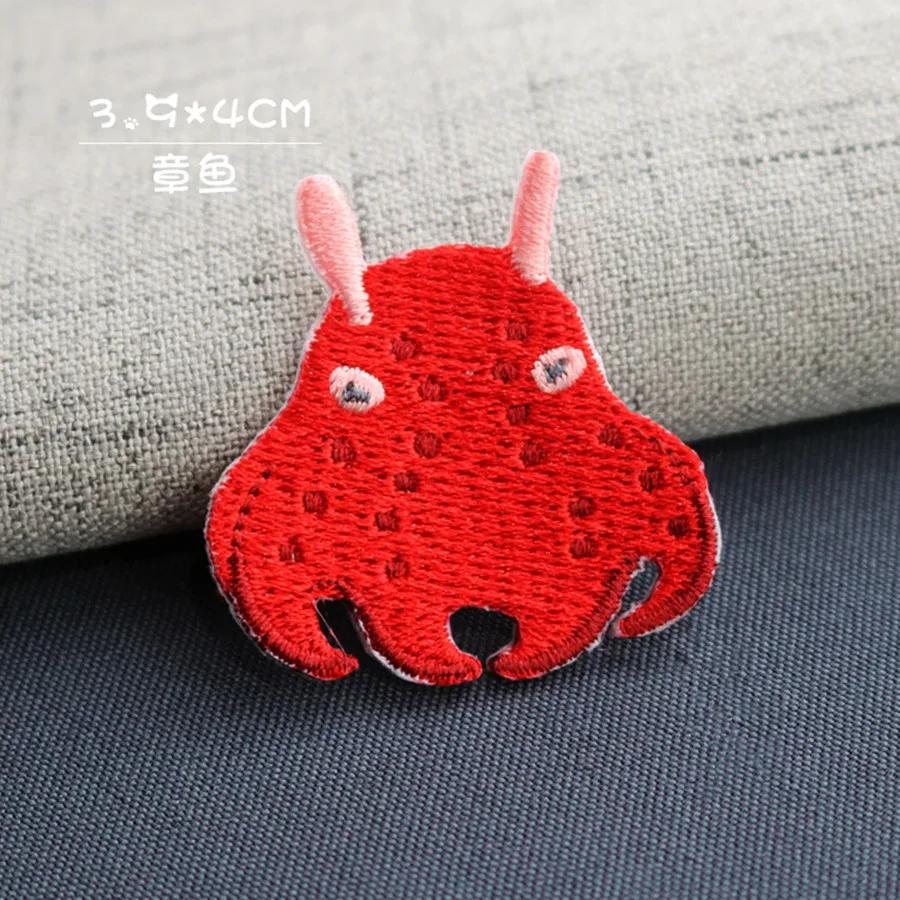 Autocollant brodé en forme de hérisson, Animal Rare, mignon, fer sur robe, veste, vêtements, Patch p