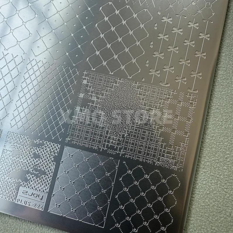 XMQ NAIL ART STAMPING PLATES LINES TEMPLATES IMAGEPLATE ROSE