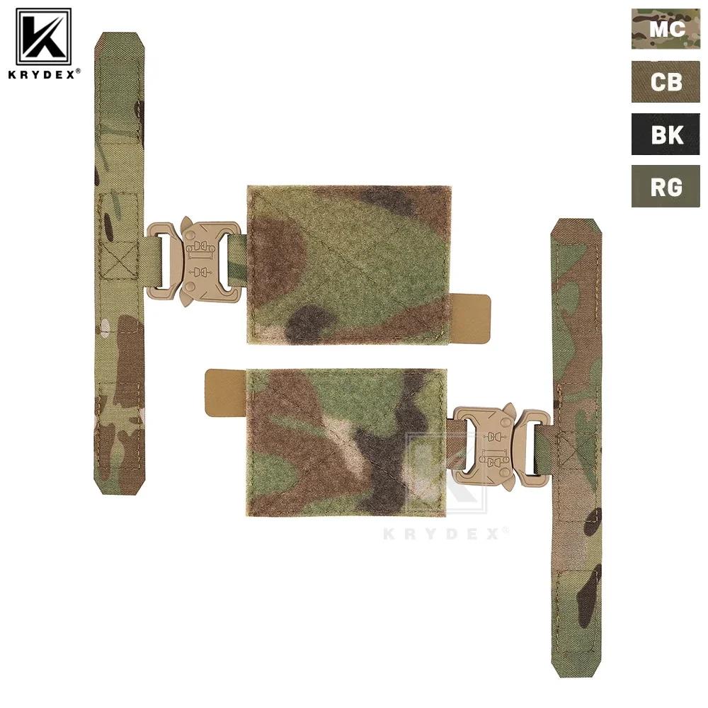 KRYDEX – Kit d'adaptateur de ceinture à boucle métallique tactique à dégagement rapide, pour FCPC V5