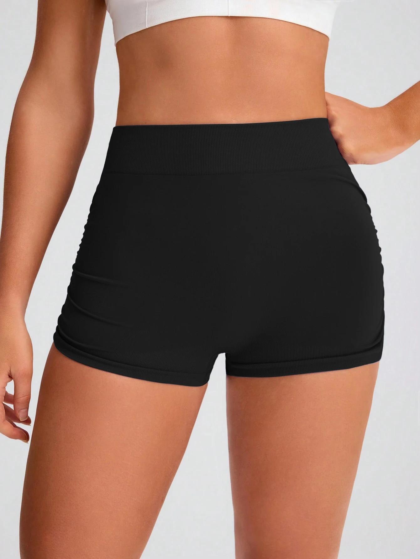 Shorts de yoga respirants pour femmes, shorts de fitness, leggings de sport, taille haute, entraînem