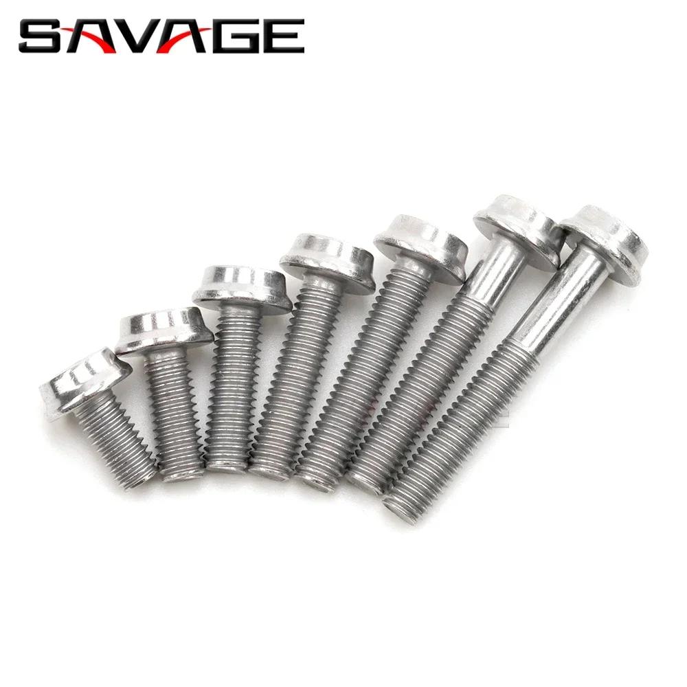 Boîtier de protection de moteur gauche droite pour Moto BMW, 6mm, boulon à vis couvert, accessoires,