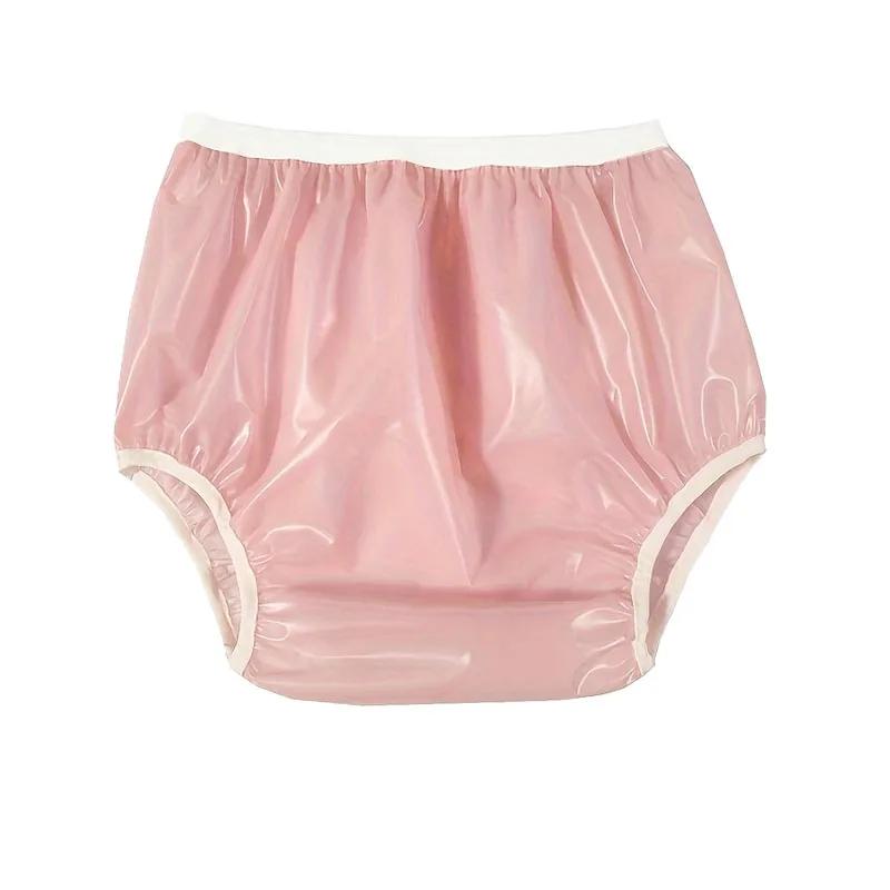 Culotte réutilisable en plastique pour bébé et adulte, couvre-couche, culotte