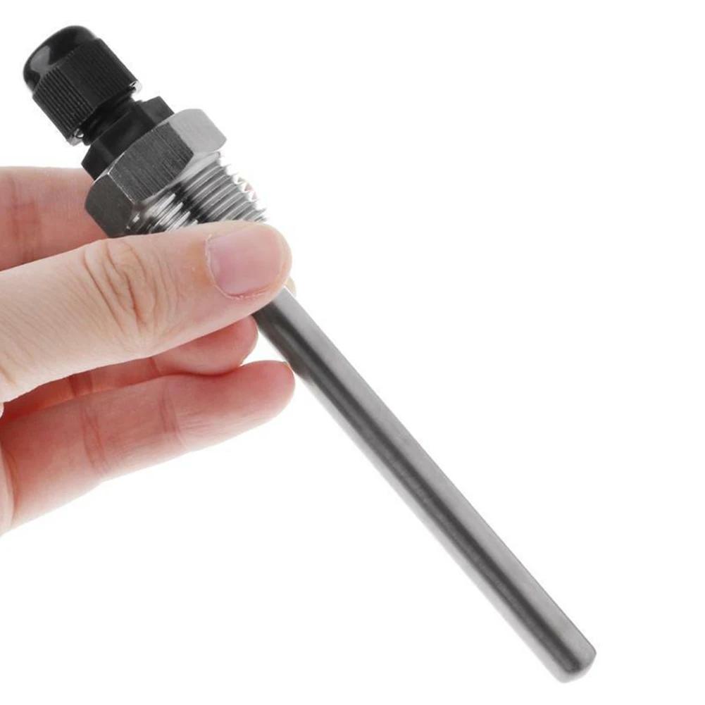 Poche thermométrique 304 en acier inoxydable 304, filetage 1/2 G, OD6mm, manchon d'immersion pour ca