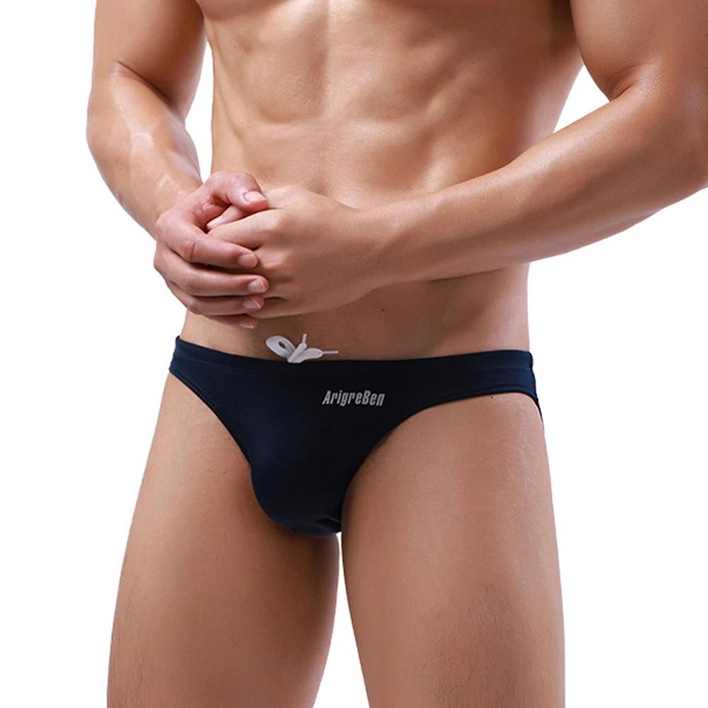 Maillot de bain Push Up pour hommes, grande taille, short de bain Sexy, plage, taille basse, élastiq