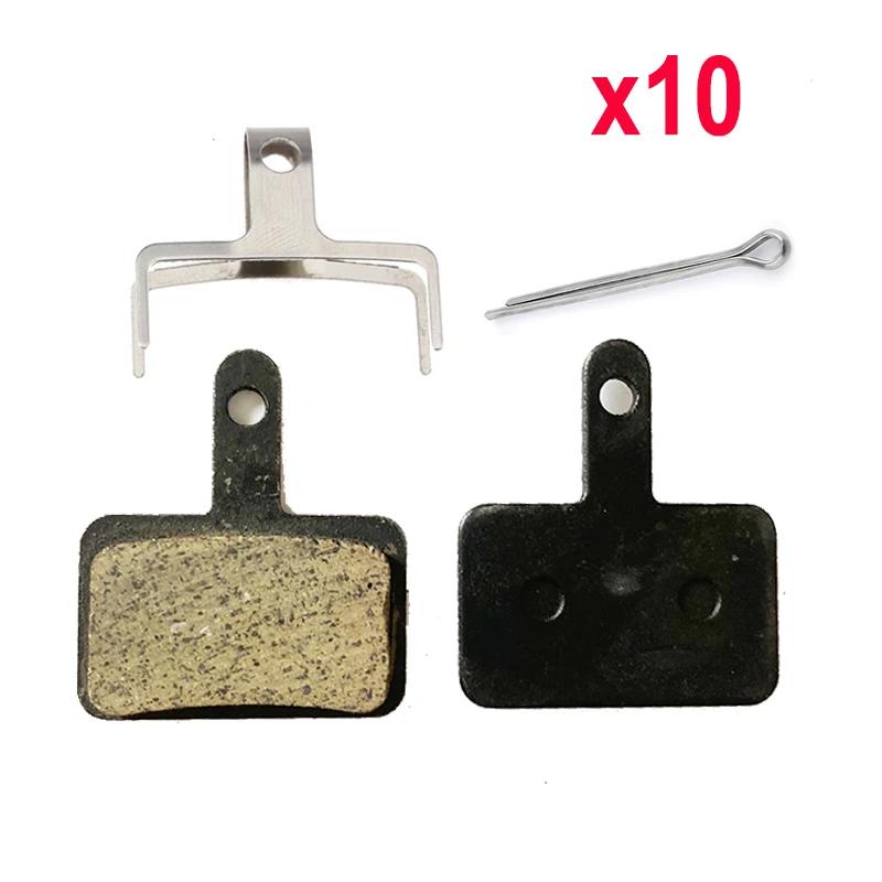 10 paires de plaquettes de frein à disque en résine pour vélo de montagne, pour Shimano B01S MT200 M