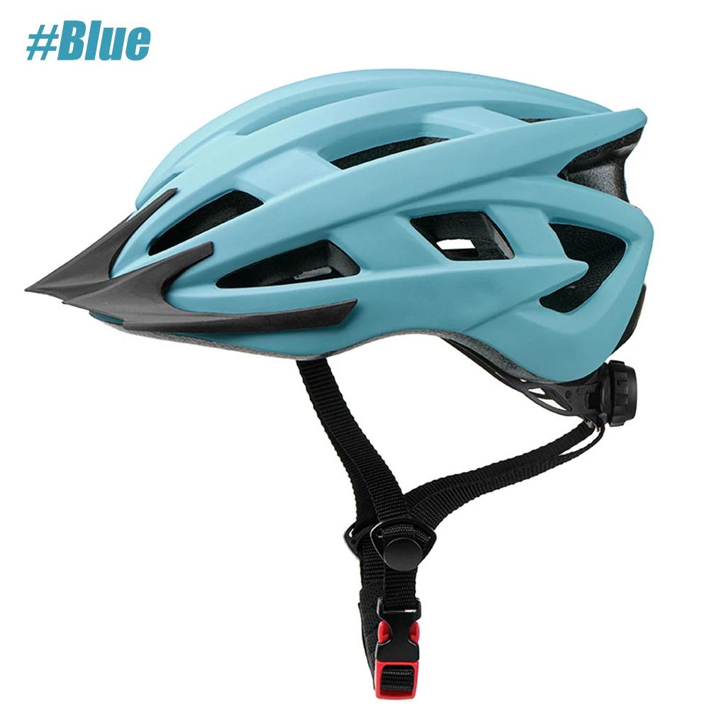 1 casque de vélo pour adultes, hommes et femmes, taille recommandée 58-62 cm, léger avec sangle laté