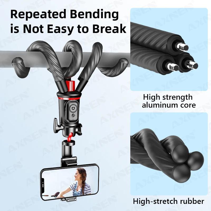 Trépied poulpe C03 bâton de Selfie Flexible Smartphone Vlog support vidéo trépied prise de vue en di