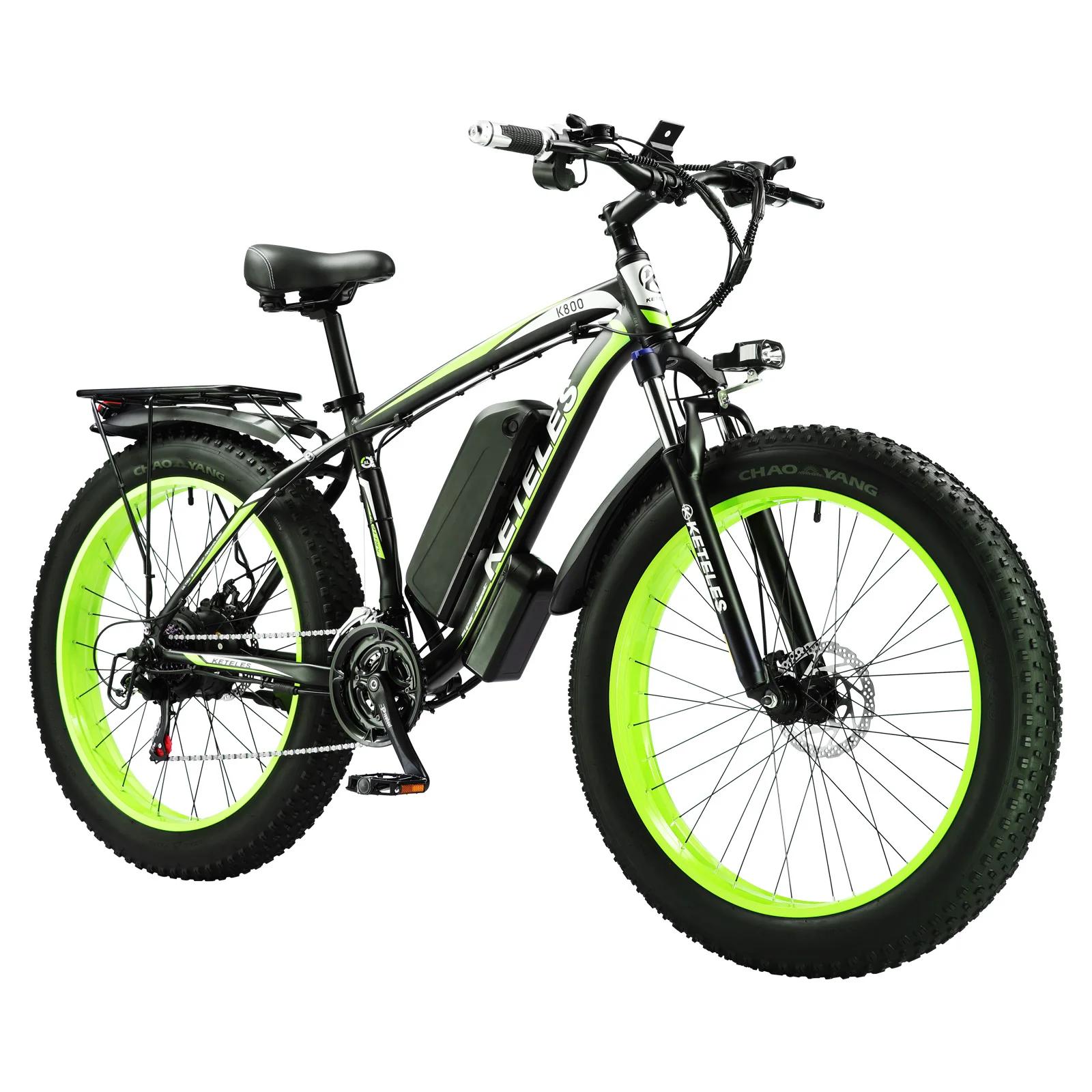 EllTELES-Vélo Électrique K800 de Haute Qualité, 1000W, 13Ah, 27MPH, Livraison Rapide