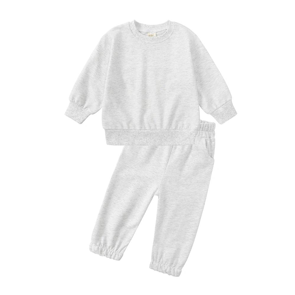Survêtement fin pour enfants, vêtements de printemps et d'automne, sweat-shirt à manches longues + p