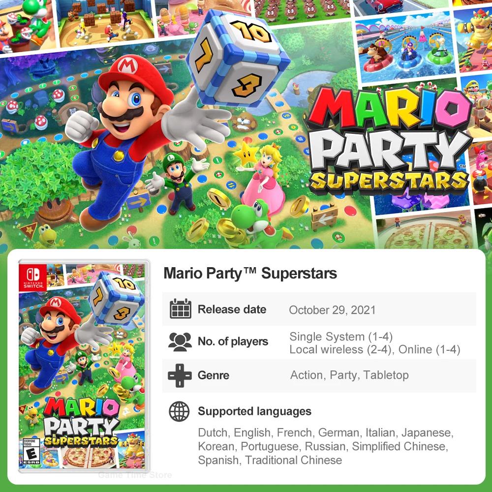 Mario Party Superstars jeux switch, Nintendo Switch Game Deals, Carte de jeu fongique Nintendo, ixmu