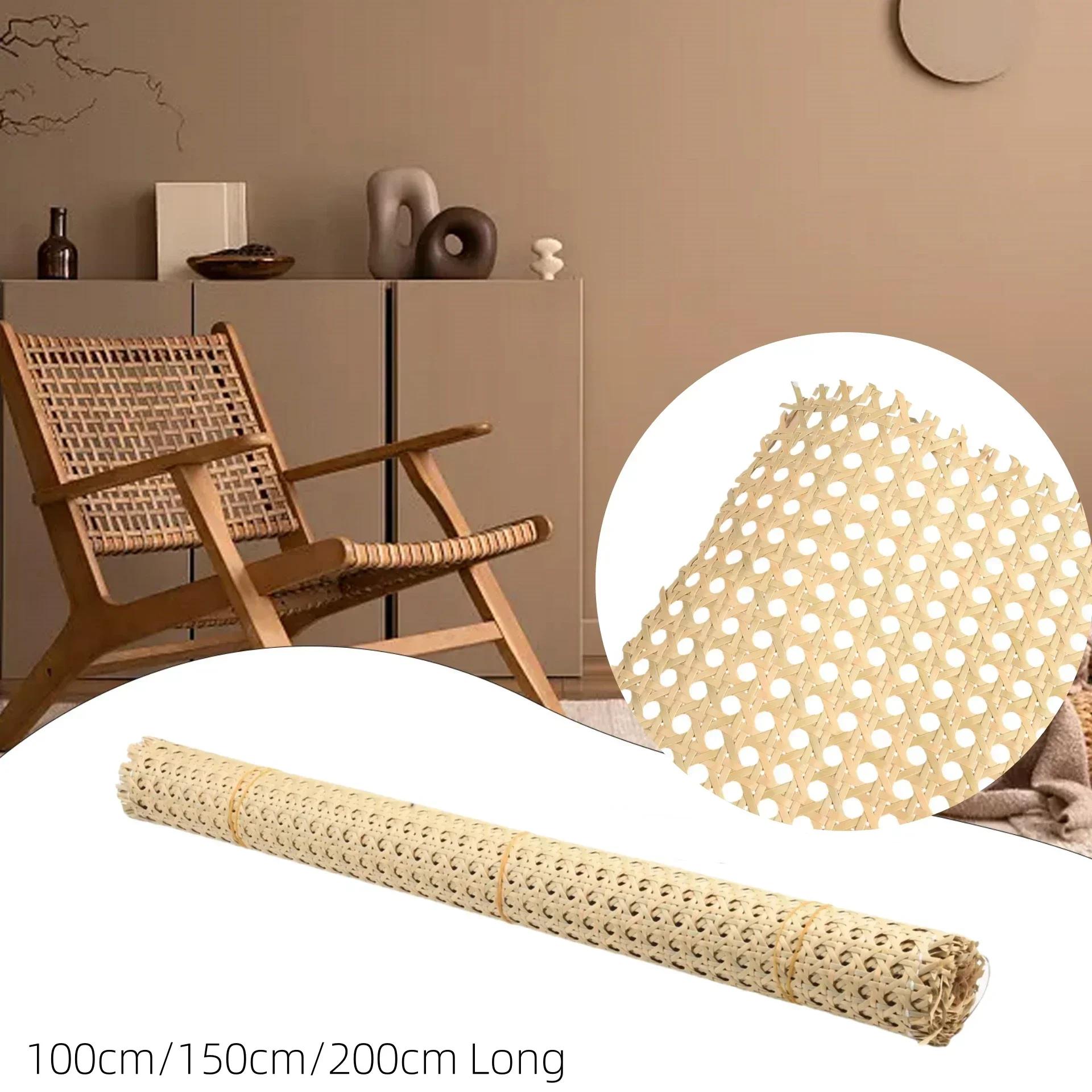 WINCEF-Sangle en rotin confortable pour chaises et autres meubles anciens, 1-2m, aspect naturel, rou