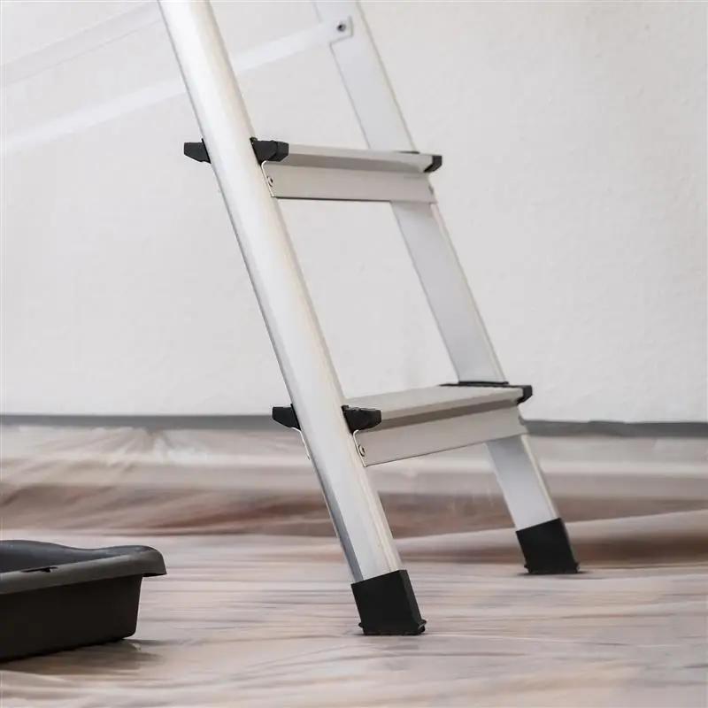 Protège-pieds d'échelle de chaise en caoutchouc pliable, couvre-pieds, coussinets d'extension, prote