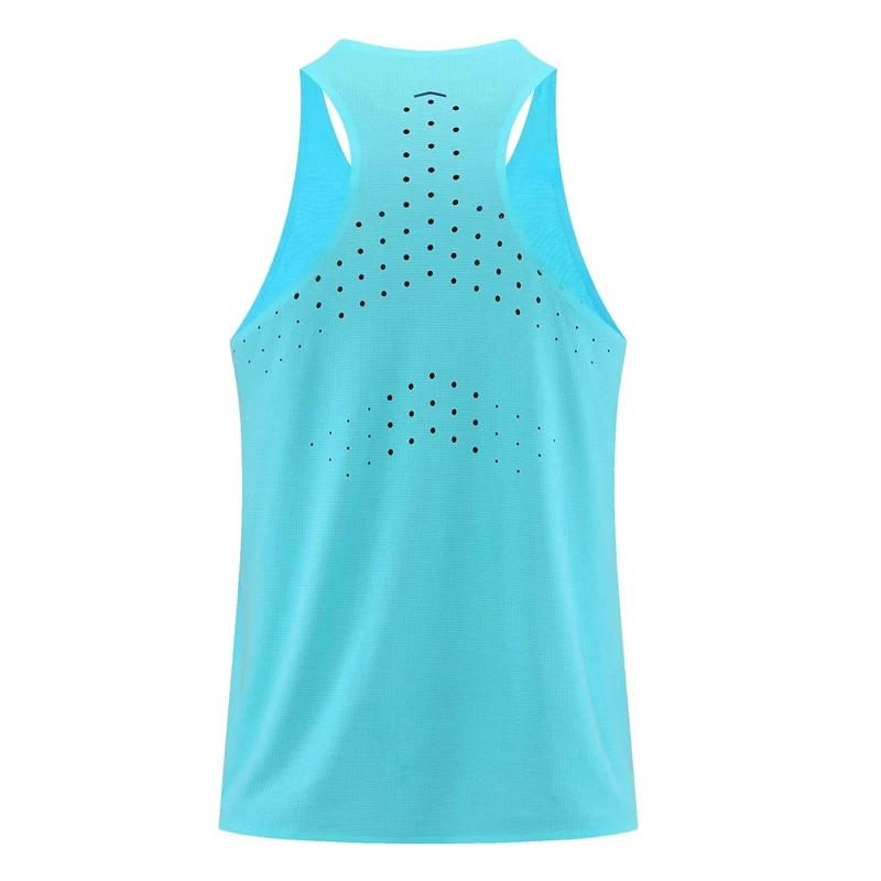 Athlétisme débardeur gilets de course vitesse sport Fitness chemises gars sans manches hommes femmes