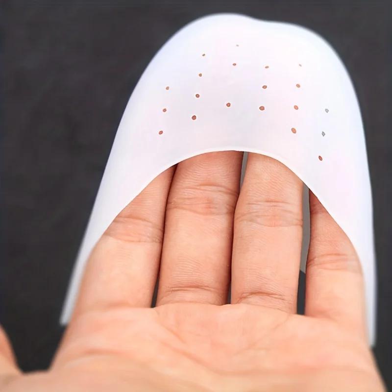 1 paire d'embouts d'orteils en Gel doux, coussinets de chaussures d'athlète de danse de Ballet, cous