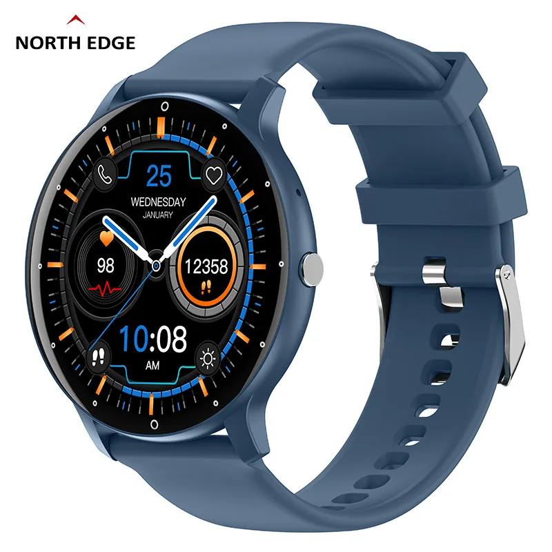 NORTH EDGE 2024 nouveaux hommes montre intelligente NL02C 1.28 pouces HD Bluetooth appel activité Tr
