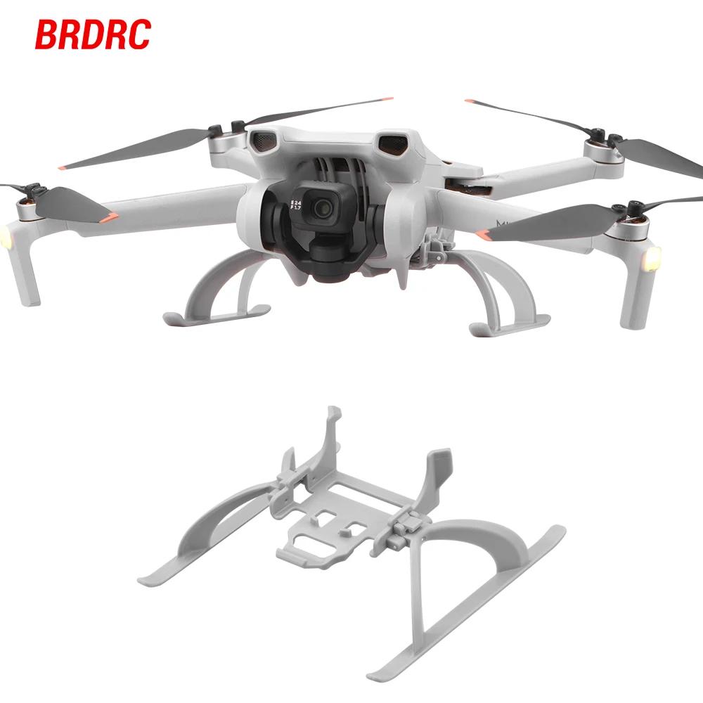BRDRC train d'atterrissage pour Drone DJI Mini 3/3 Pro, Kit d'extension pliable, protection de haute