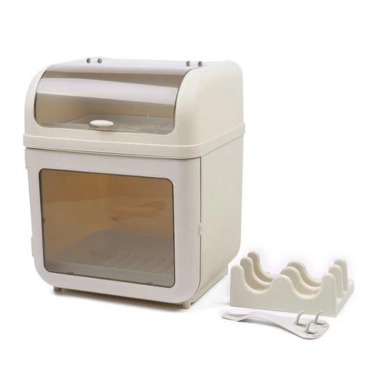 Boîte de rangement pour égoutter la vaisselle, couvercle de cuisine, séchage de la vaisselle, plasti
