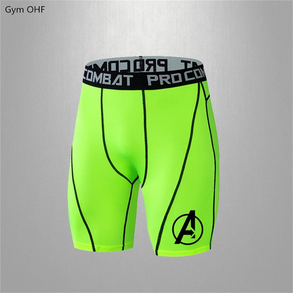 Legging de yoga Super Hero pour hommes - Collant de compression fitness et running