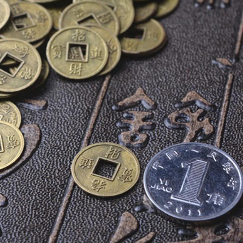 100 pièces pièces de monnaie anciennes artisanat Feng Shui pièces de monnaie chinoises anciennes I C