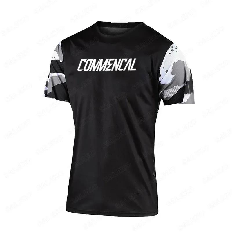 2024 hommes à manches courtes descente maillots vtt VTT chemises tout-terrain DH moto maillot été Mo