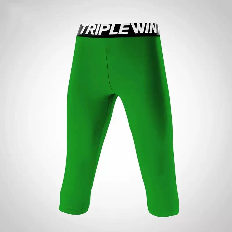 Collants Capri 3/4 pour enfants sport - Football basket fitness garçon fille J8