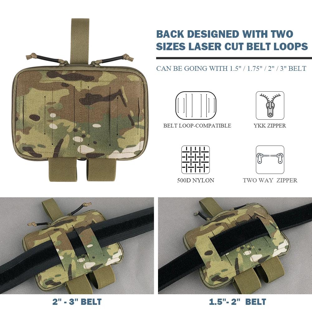 KRYDEX ceinture tactique TRA MED1 pochette médicale EMT pochette utilitaire de premiers secours IFAK