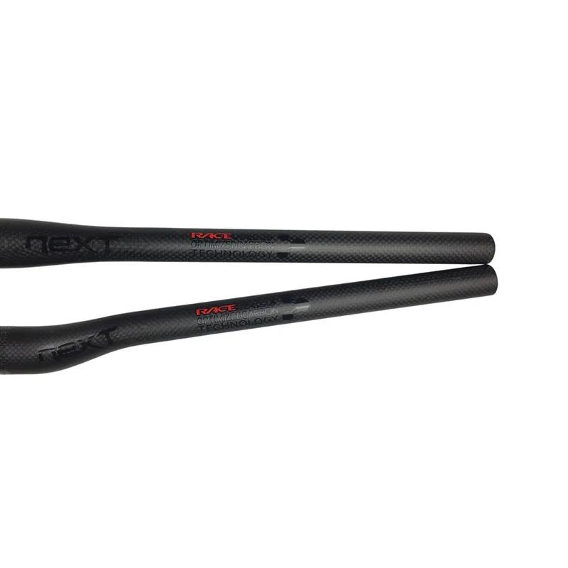 Race Face NEXT VTT 3K fibre de carbone plat Horizontal guidon de vélo en carbone pièces de vélo vtt