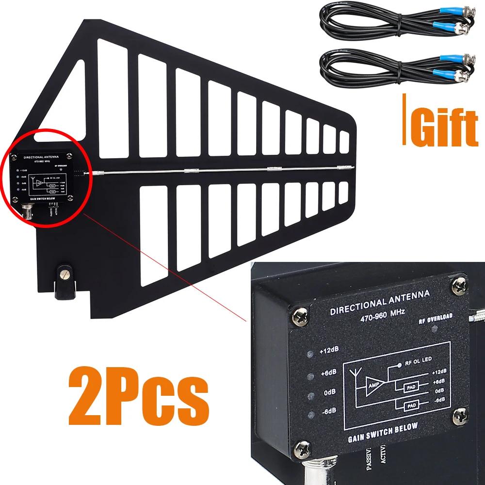 Betagear – antenne Active UA8800, entrée 9-12V, puissance directionnelle, 470-950Mhz, câble BNC pour