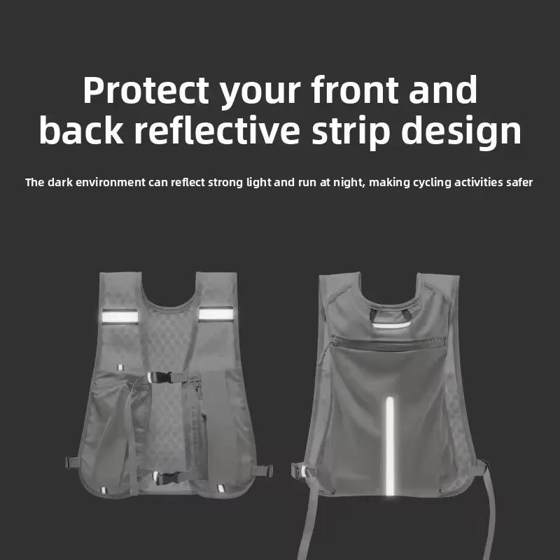 Ventes d'usine course hydratation gilet sac à dos pour randonnée cyclisme Marathon léger eau poitrin