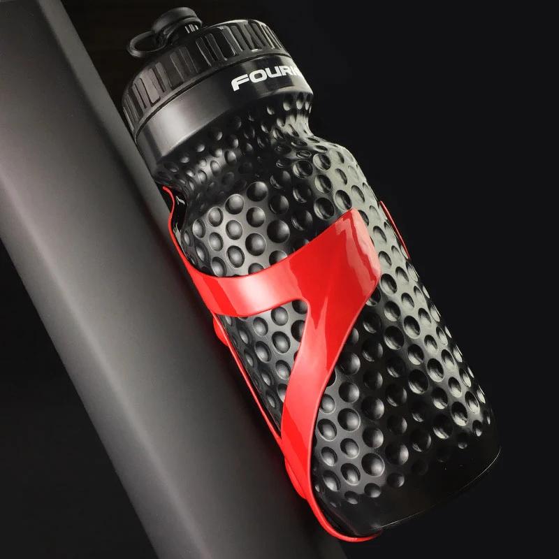 Porte-bidon vélo carbone givré haute résistance cage cyclisme pièce unique léger