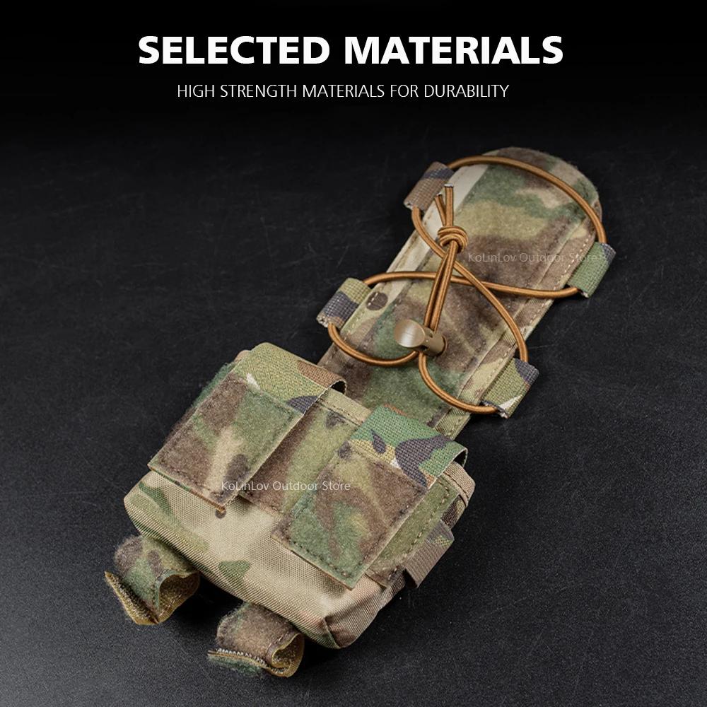 Pochette de batterie pour casque tactique MK2, sac de contrepoids pour casque M-LOK, militaire Airso