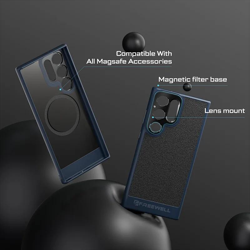 Freewell – coque de téléphone à monture F, Compatible avec Samsung Galaxy S23 Ultra, appareil photo,