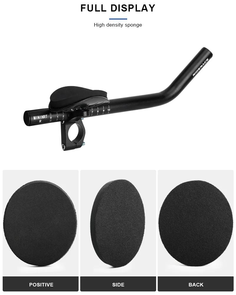 Repose-vélo TT guidon pince sur Aero Bar Extension de guidon haute densité éponge coudière vtt vélo