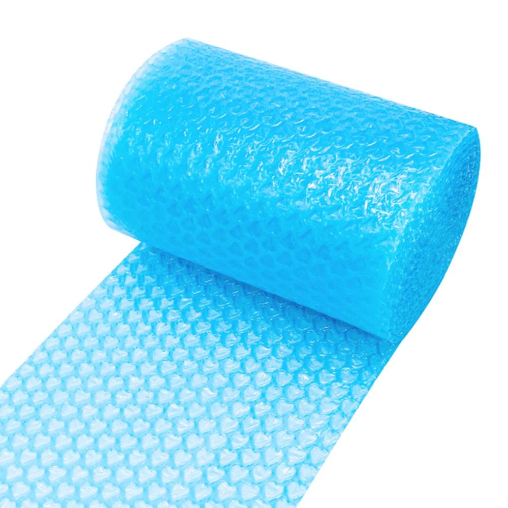 Emballage à bulles en forme de cœur, rose et bleu, 20cm x 5 mètres, emballage antichoc pour boîte à