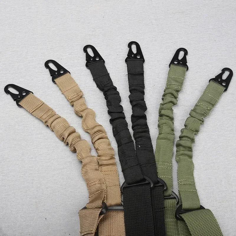 Sangle d'épaule tactique à deux Points, ceinture de fusil en Nylon Durable de l'armée, écharpe robus