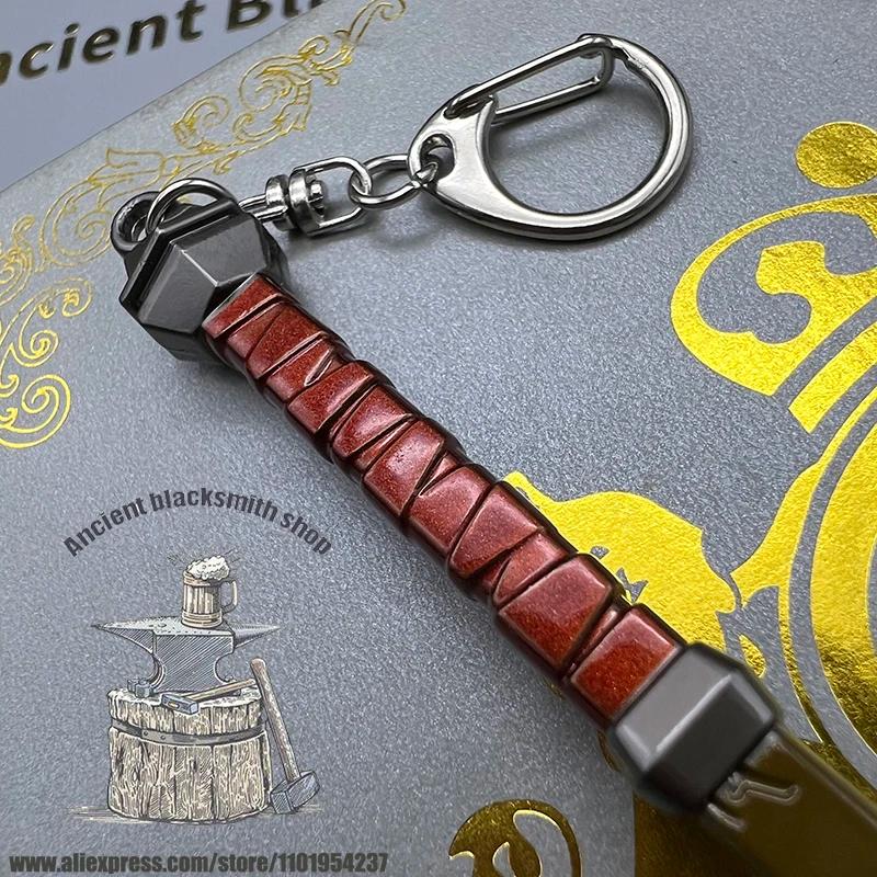 18 cm Fer Sledgehammer Lien LoZ Souffle des Larmes Sauvages du Royaume Jeu Périphérique Métal Arme M