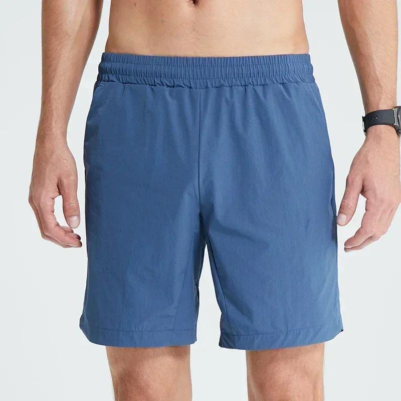 Shorts de sport respirants pour hommes, pantalons de survêtement à séchage rapide, jupes élastiques