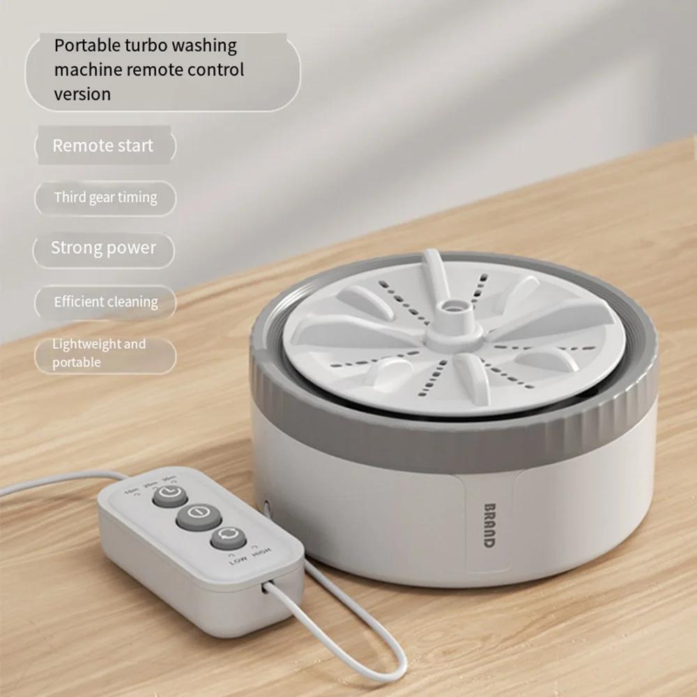 Mini Machine à laver Portable USB rotative Turbo fruits lave-vaisselle à ultrasons pour vêtements ma