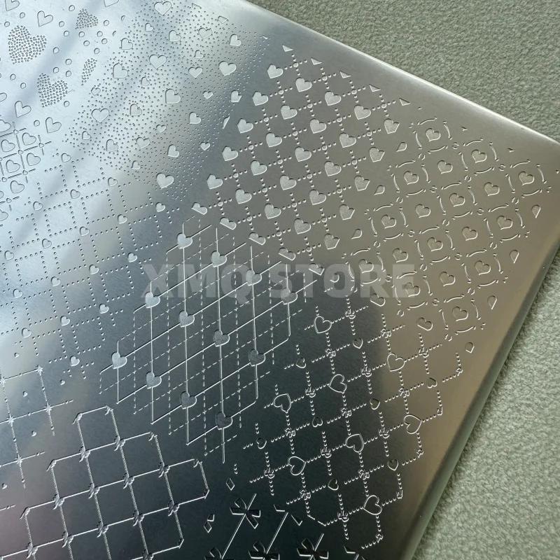 XMQ NAIL ART STAMPING PLATES LINES TEMPLATES IMAGEPLATE ROSE