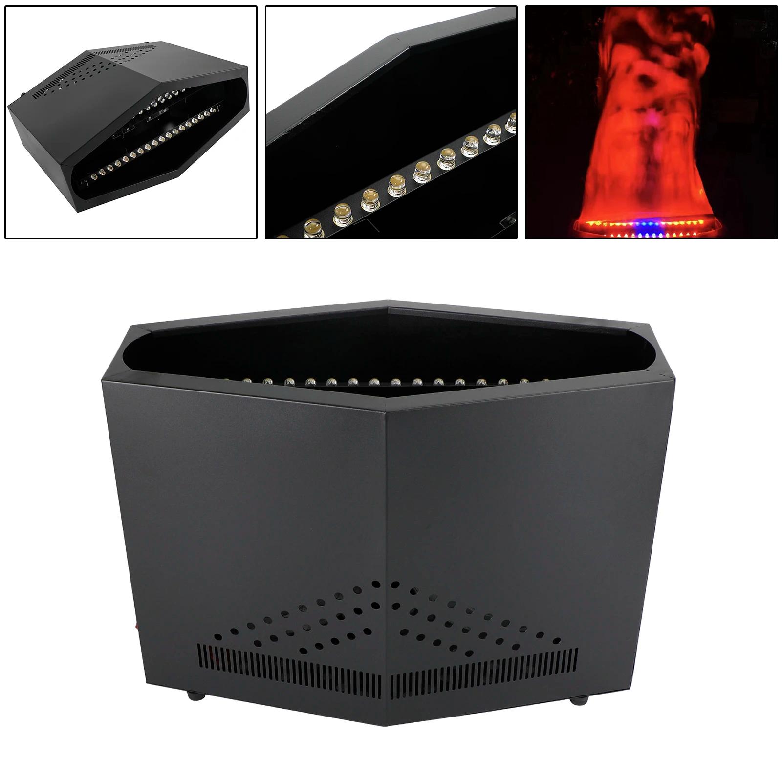 Enquêter de flamme rouge et bleu à 36 LED, lampe de décoration de scène simulée, DJ, fête d'Hallowee