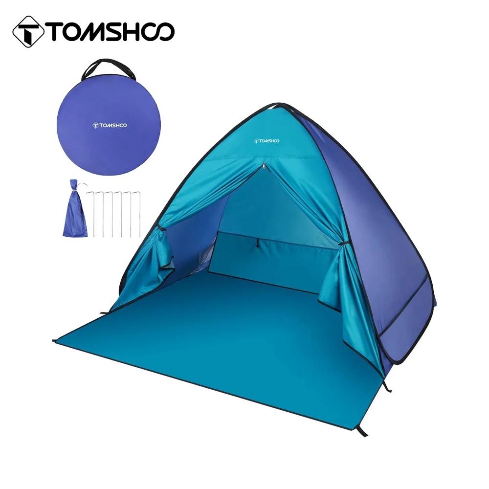 TOMSBathroom-Tente de camping en plein air O Pop Up, tente de plage, ombre de plage extérieure légèr